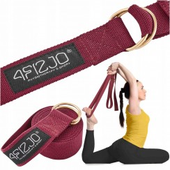 Ремінь для йоги 4FIZJO 300 см Red (P-5907739315373)