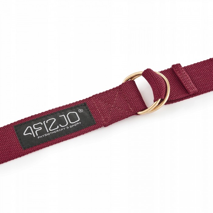 Ремінь для йоги 4FIZJO 300 см Red (P-5907739315373)