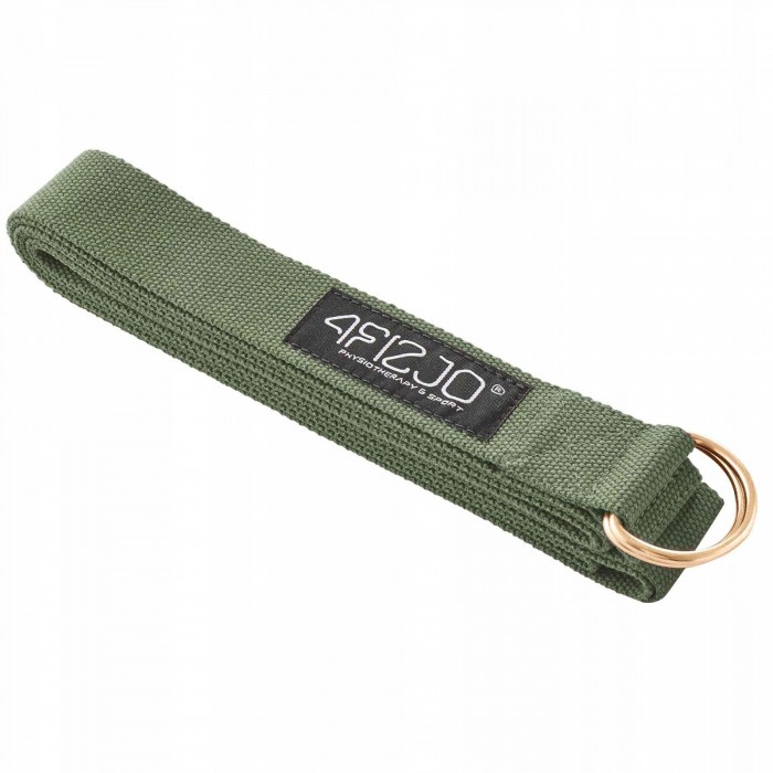 Ремінь для йоги 4FIZJO 300 см Olive (P-5907739318442)