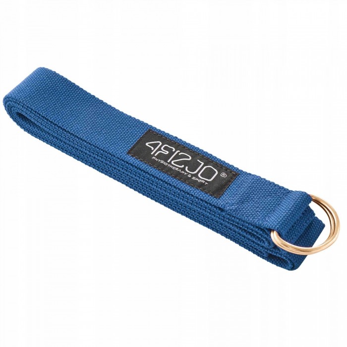 Ремінь для йоги 4FIZJO 300 см Blue (P-5907739318435)