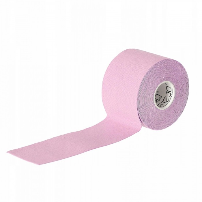 Стрічка кінезіологічна (кінезіо тейп) 4FIZJO 5 см x 5 м Light Pink (P-5907739316028)