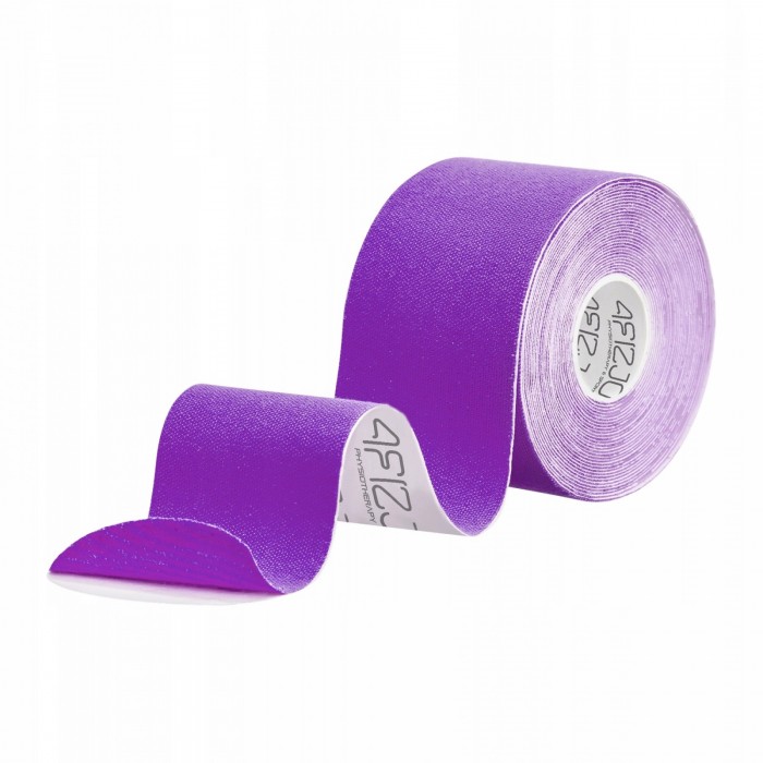 Стрічка кінезіологічна (кінезіо тейп) 4FIZJO 5 см x 5 м Violet (P-5907739318817)