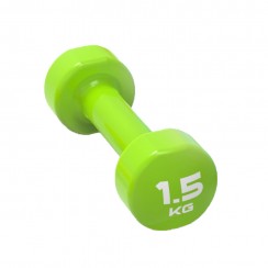 Гантель для фітнесу 1,5 кг 1шт вінілова STUDIO DUMBBELL LivePro LP8076-1.5