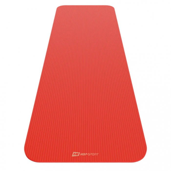 Килимок для йоги Hop-Sport HS-NB010GM NBR 1см яскраво-червоний