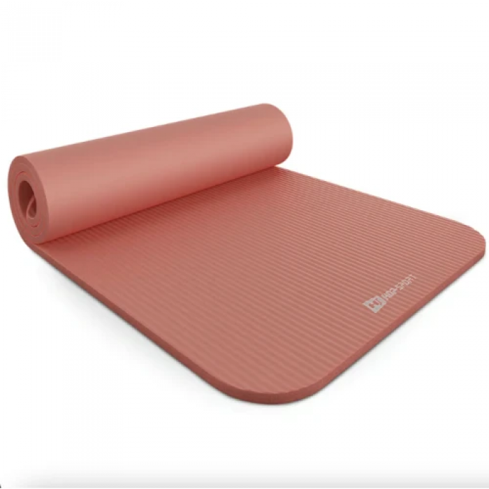 Коврик для йоги Hop-Sport HS-NB015GM NBR 1,5см персиковый