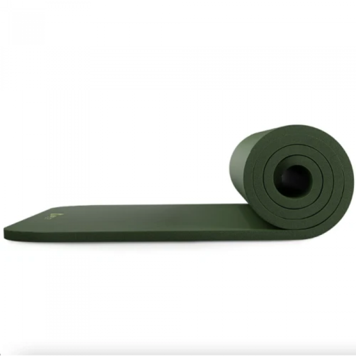 Килимок для йоги Hop-Sport HS-NB015GM NBR 1,5 см темно-зелений