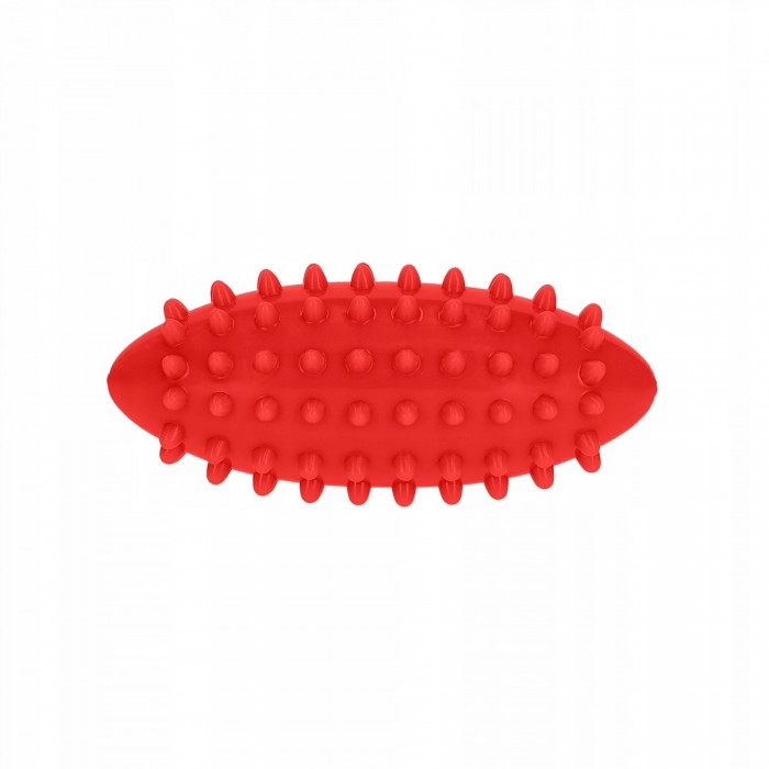 М&#039;яч масажний огірок 4FIZJO Spike Bean 11.5 x 5 см Red (P-5905973400190)