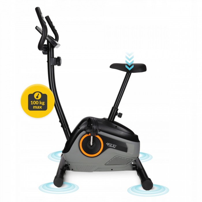 Велотренажер магнітний 4FIZJO Active+ Black/Gold (P-5905973401593)