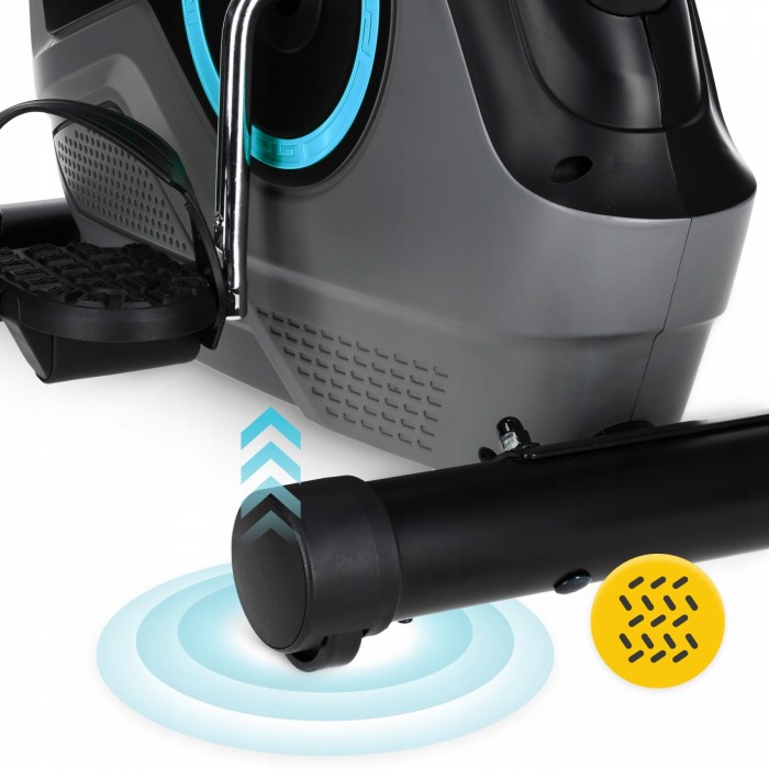 Велотренажер магнітний 4FIZJO Active+ Black/Blue (P-5905973401609)