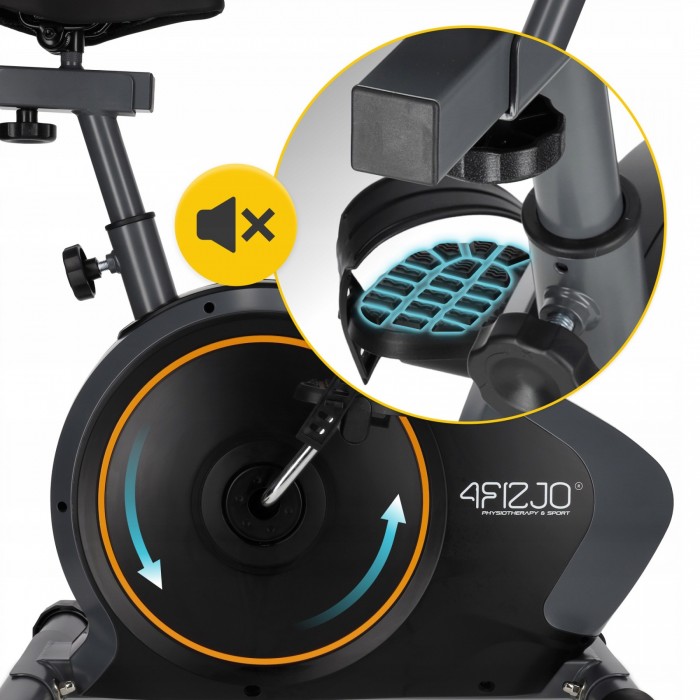 Велотренажер магнітний 4FIZJO Evo+ Black/Gold (P-5905973401616)
