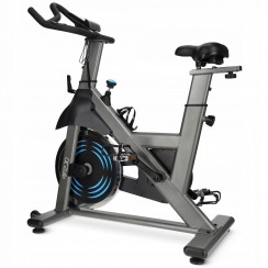 Велотренажер спиннинговый (спинбайк) 4FIZJO Racing Black/Blue (P-5905973401654)