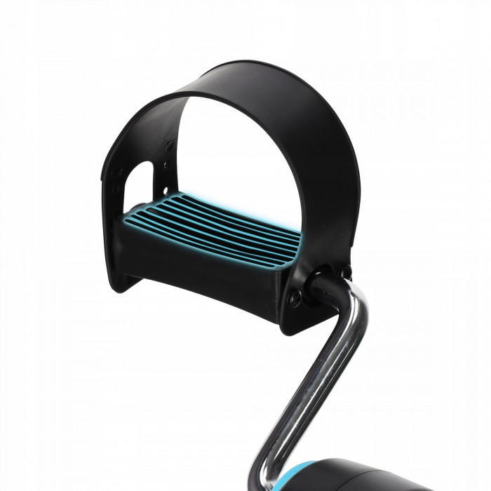 Міні велотренажер 4FIZJO Mini 2 в 1 для рук та ніг Black/Blue (P-5905973401685)