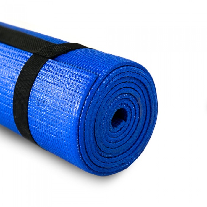 Коврик для йоги и фитнеса Stein PVC 183 x 61 x 0.4 см голубой