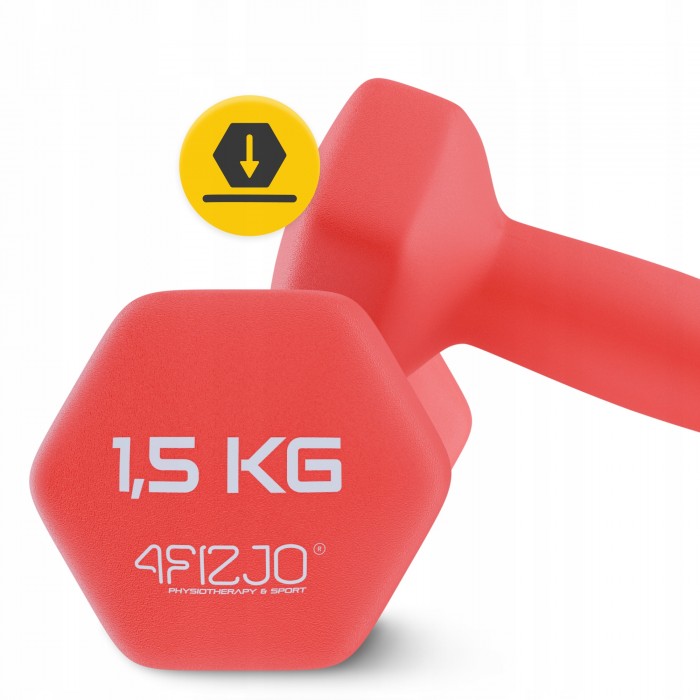 Гантели виниловые 4FIZJO Classic 2 x 1.5 кг (P-5907739311962)