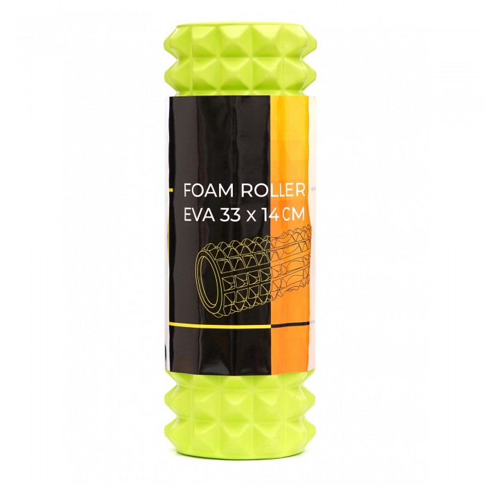 Масажний ролик Cornix EVA 33 x 14 см (валик, роллер) XR-0330 Green