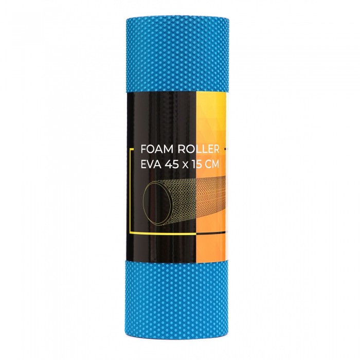 Масажний ролик Cornix EVA+ 45 x 15 см (валик, роллер) XR-0306 Blue