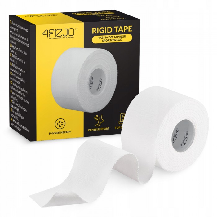 Стрічка кінезіологічна (кінезіо тейп) 4FIZJO Rigid Tape 3.8 см x 10 м жорстка White (P-5905973400817) Стрічка кінезіологічна (кінезіо тейп) 4FIZJO Rigid Tape 3.8 см x 10 м жорстка White (P-5905973400817)