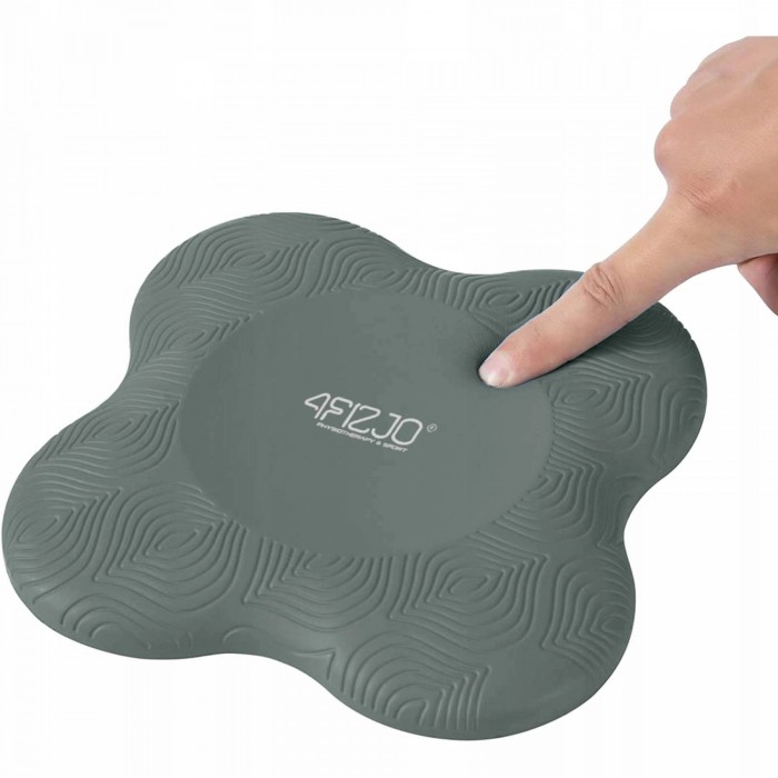Підставки під коліна та лікті для йоги 4FIZJO 2 шт Grey (P-5907739315366)