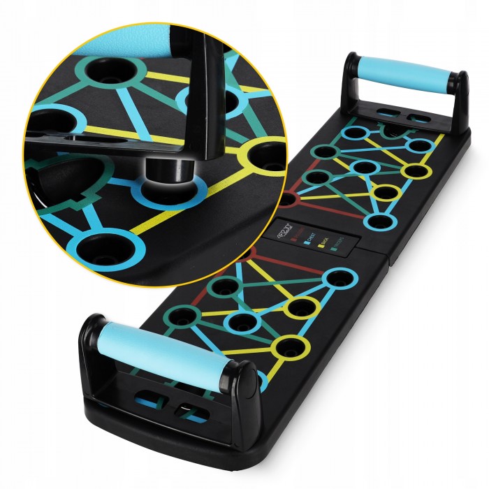 Упори (дошка) для віджимань зі змінним хватом 4FIZJO Push-up Board (P-5907739312501)