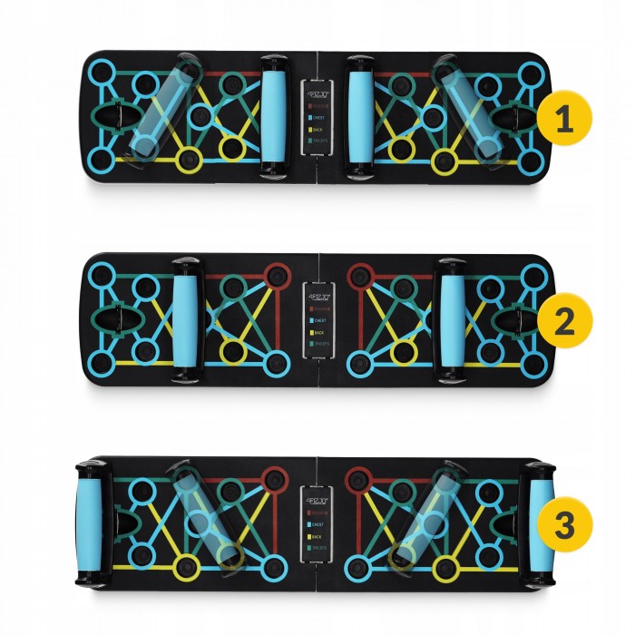 Упори (дошка) для віджимань зі змінним хватом 4FIZJO Push-up Board (P-5907739312501)