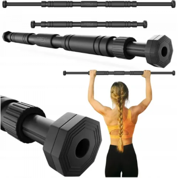 Регулируемый турник Trex Sport TX-010PB 60-100см черный