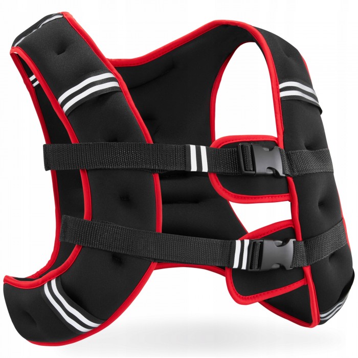 Жилет-обтяжувач для тренувань 4FIZJO 10 кг Black/Red (P-5905973402163) Жилет-обтяжувач для тренувань 4FIZJO 10 кг Black/Red (P-5905973402163)
