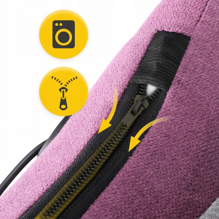 Подушка-масажер 4FIZJO Shiatsu Lite Violet (P-5905973404129)