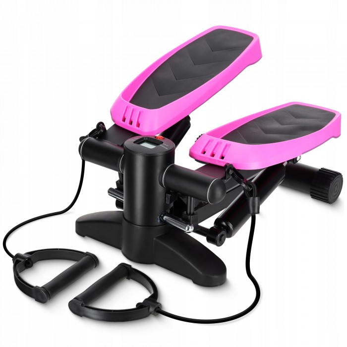 Степпер (мини-степпер) 4FIZJO Evo с эспандерами Black/Pink (P-5905973403870) Степпер (мини-степпер) 4FIZJO Evo с эспандерами Black/Pink (P-5905973403870)