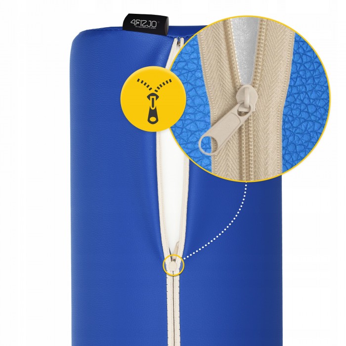 Валик для масажного столу, реабілітації та масажу 4FIZJO 60 x 20 см Blue (P-5905973402989)