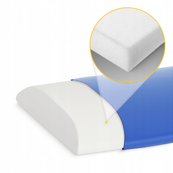 Напіввалик для реабілітації та масажу 4FIZJO 40 x 25 x 5 Blue (P-5905973403061)