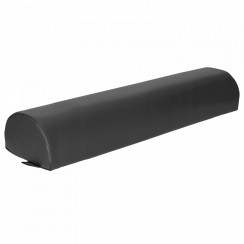 Напіввалик для масажного столу, реабілітації та масажу 4FIZJO 60 x 15 x 10 см Black (P-5907739319753)