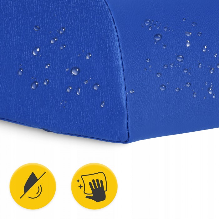Напіввалик для реабілітації та масажу 4FIZJO 60 x 30 x 15 Blue (P-5905973402927)