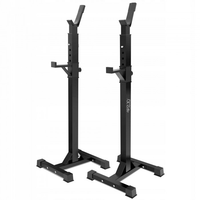 Стійки під штангу 4FIZJO регульовані, зі страховкою Black (P-5905973402651) Стійки під штангу 4FIZJO регульовані, зі страховкою Black (P-5905973402651)