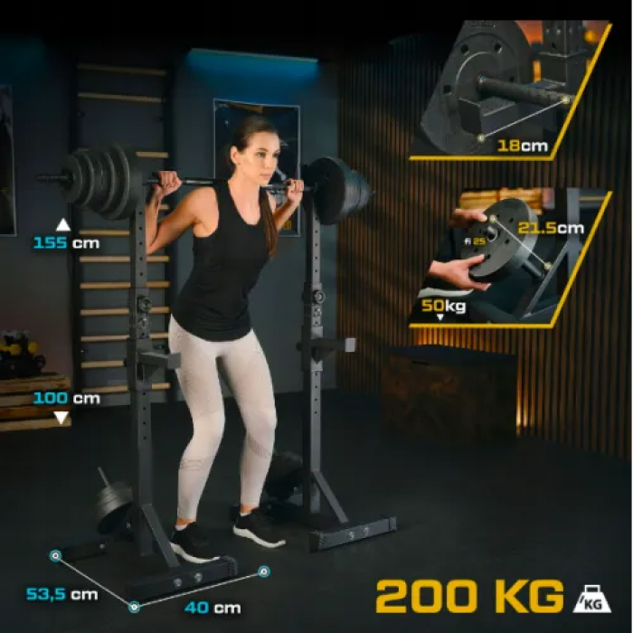 Стойки под штангу Trex Sport TX-090S регулируемые