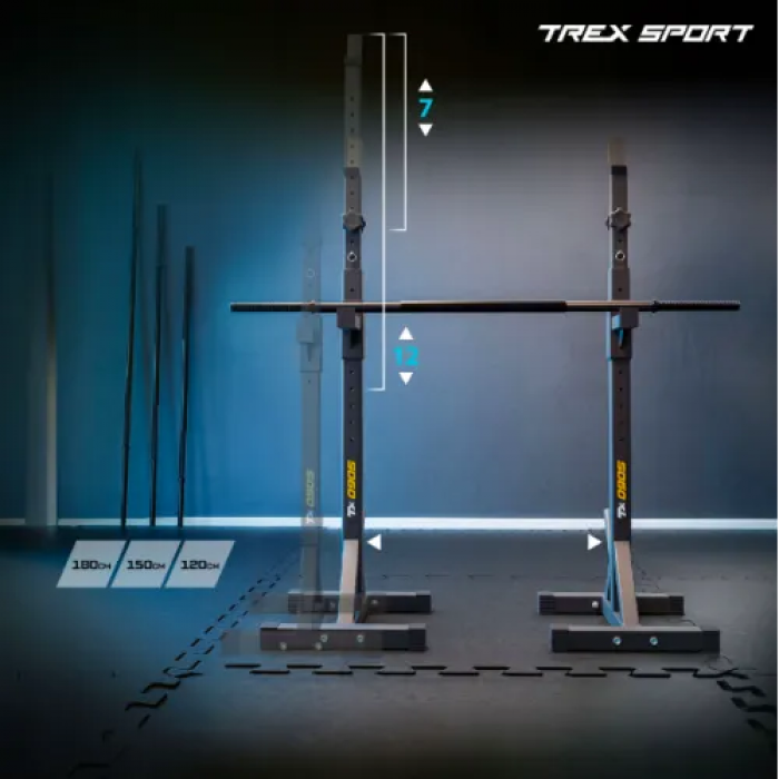 Стойки под штангу Trex Sport TX-090S регулируемые