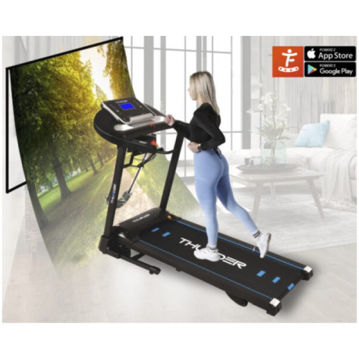 Беговая электрическая дорожка THUNDER RAPID-DS-BLACK