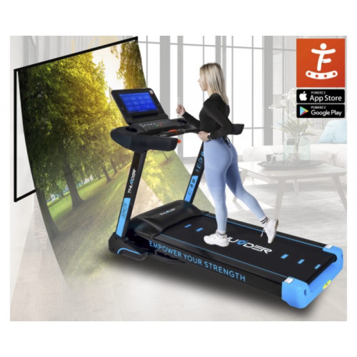 Беговая дорожка электрическая THUNDER IGNITE-S-TFT-BLACK