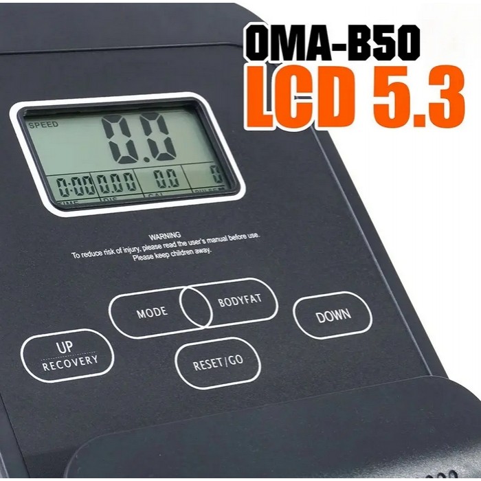 Велотренажер вертикальний OMA Fitness SMART B50 з тримачем для iPad