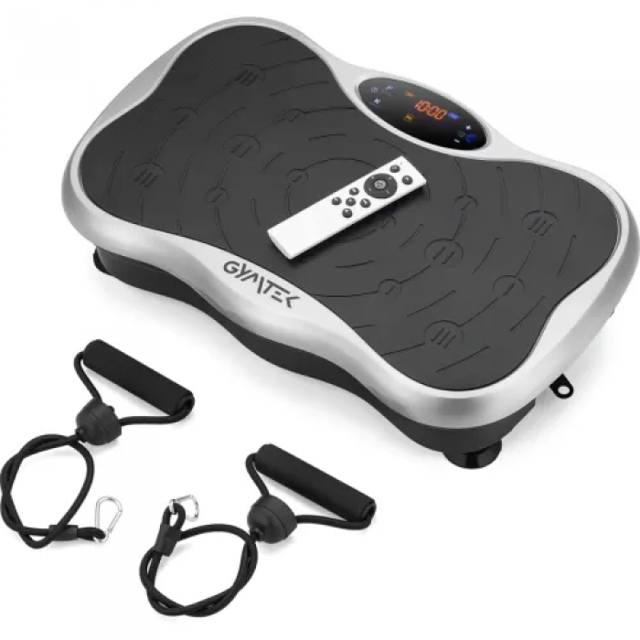 Вібраційна платформа Gymtek XP500 сріблястий Вібраційна платформа Gymtek XP500 сріблястий