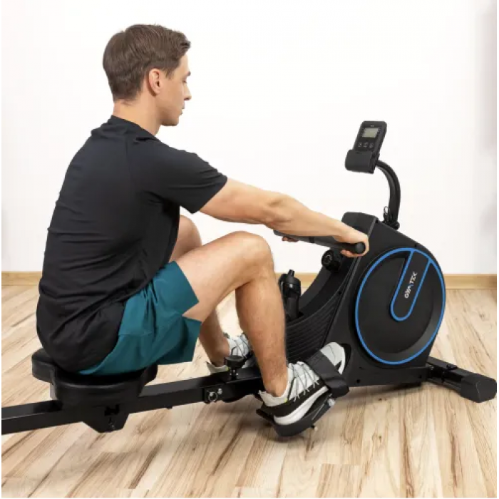 Гребной тренажер Gymtek XR1000 магнитный синий