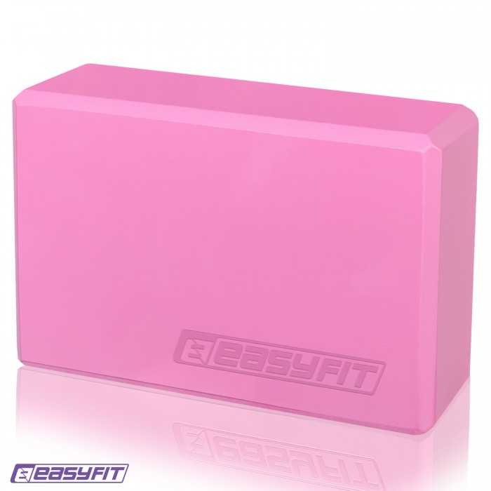 Блок для йоги EasyFit EVA Розовый Блок для йоги EasyFit EVA Розовый