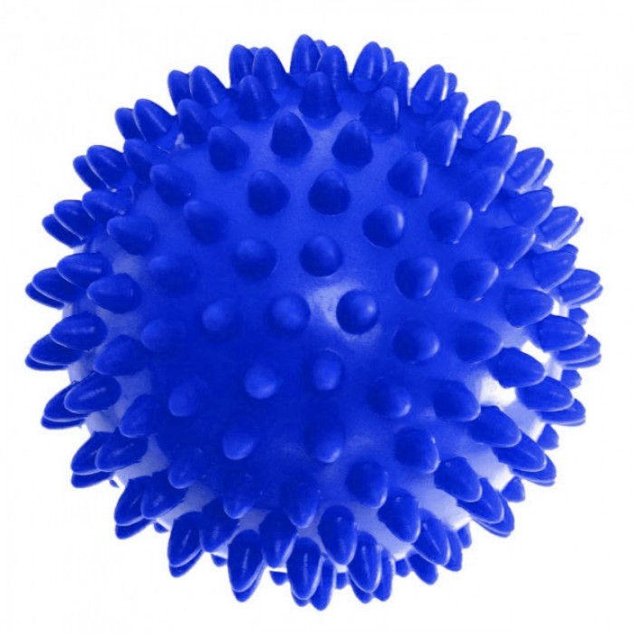Массажный мячик EasyFit PVC 9 см жесткий синий Массажный мячик EasyFit PVC 9 см жесткий синий