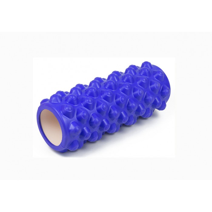 Массажный ролик EasyFit Grid Roller Extreme 33 см Синий Массажный ролик EasyFit Grid Roller Extreme 33 см Синий