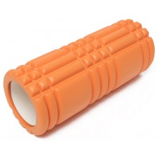 Масажний ролик EasyFit Grid Roller 33 см v.1.0 Помаранчевий