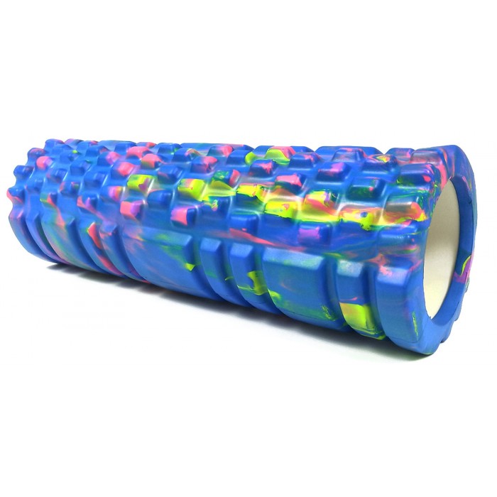 Массажный роллер EasyFit Grid Roller Multi 30 см синий Массажный роллер EasyFit Grid Roller Multi 30 см синий