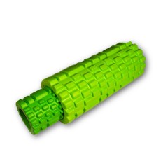 Массажный ролик EasyFit Grid Roller Double 33 см Салатовый