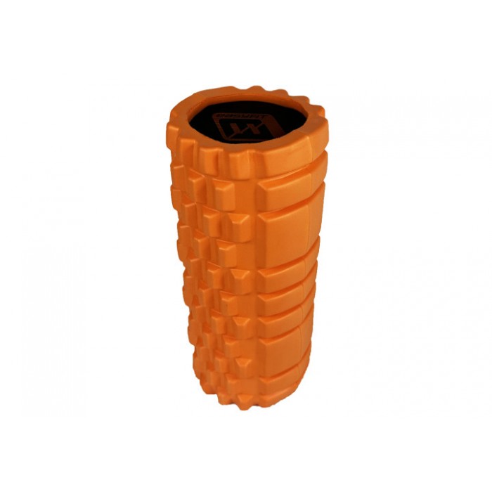 Масажний ролик EasyFit Solid Roller v.1.1s 33 см помаранчевий