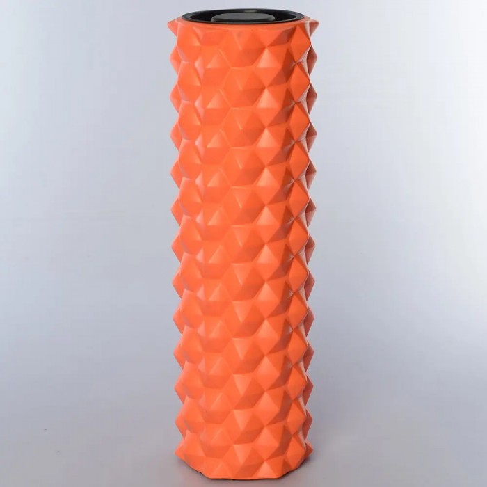 Масажний ролик EasyFit Triangle 45 см помаранчевий Масажний ролик EasyFit Triangle 45 см помаранчевий