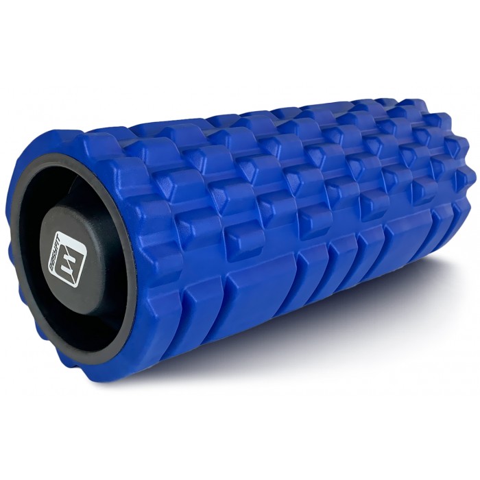 Массажный ролик EasyFit Grid Roller 33 см v.1.1 прочный массажер (синий) Массажный ролик EasyFit Grid Roller 33 см v.1.1 прочный массажер (синий)
