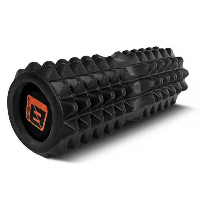 Масажний ролик EasyFit Solid Roller v.1.2s 33х13 см чорний Масажний ролик EasyFit Solid Roller v.1.2s 33х13 см чорний